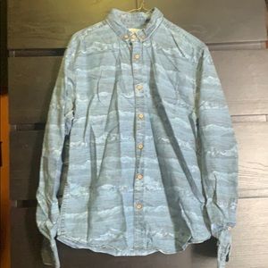 Zara Man ‘Denim Collect’ Button Up Slim Fit Mens L